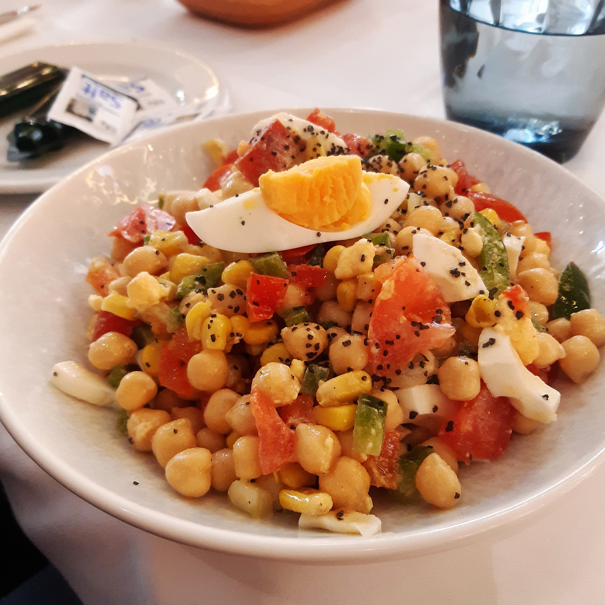 Ensalada de garbanzos