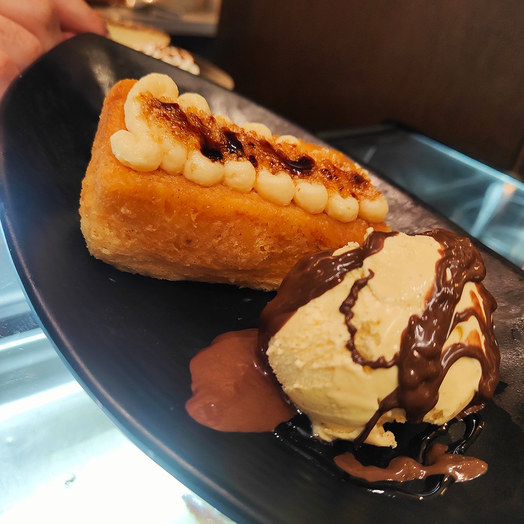 Torrijas con helado